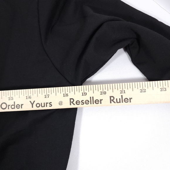 Shein "Friends Don't Lie" Women's Crop Hoodie Sweatshirt Size Small Black - Picture 6 of 10